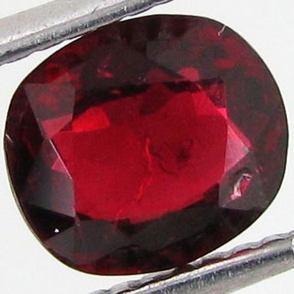 1.3ct Top Blood Red Spinel Oval: Excellent Piece; well colored and cut; NO treatment