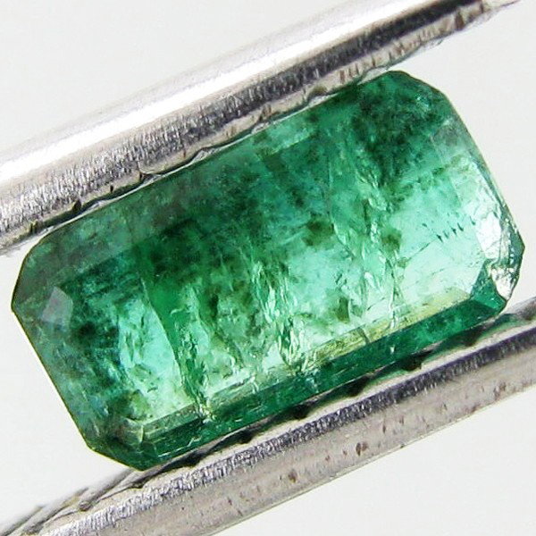 0.36ct Colombian Emerald Octagon: Excellent piece; well cut & colored; with treatment