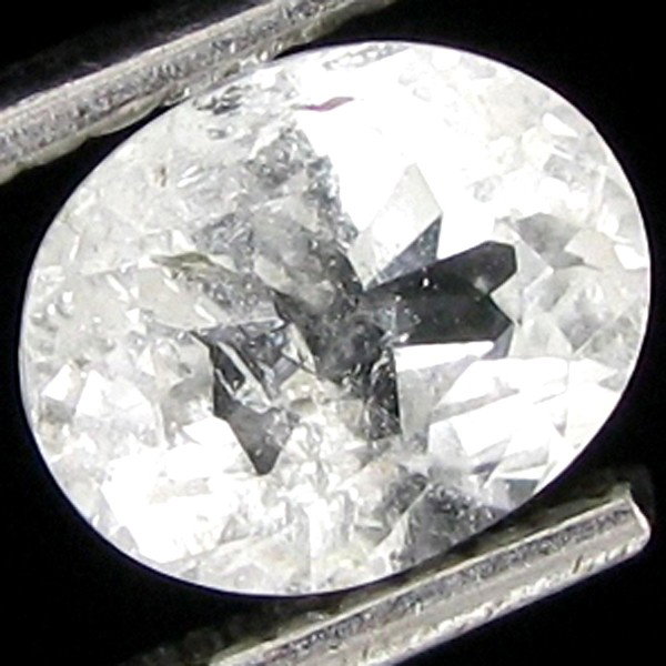 1.38ct Natural Pure Diamond Danburite: Excellent piece; well cut and colored; with treatment