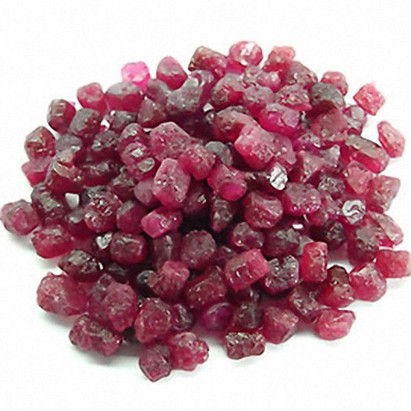 296ct Red Spinel Rough: Excellent piece; well cut and colored; with treatment