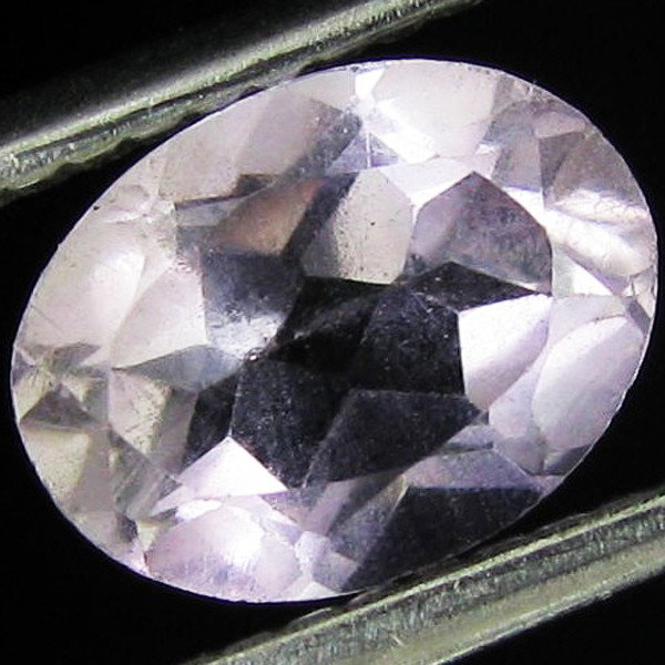 1.2ct Pink Amethyst Oval: Excellent piece; well cut and colored; with treatment