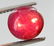 1504: 4.42ct Sparkling 6 Sharp Rays Rare Star Ruby