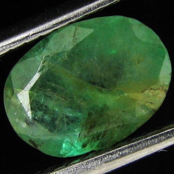 1.3ct Colombian Emerald Oval: Excellent piece; well cut & colored; with treatment