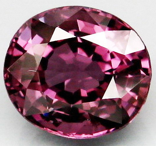 3.12ct Natural Purple Pink Spinel Mogok: Excellent piece; well cut and colored; with treatment