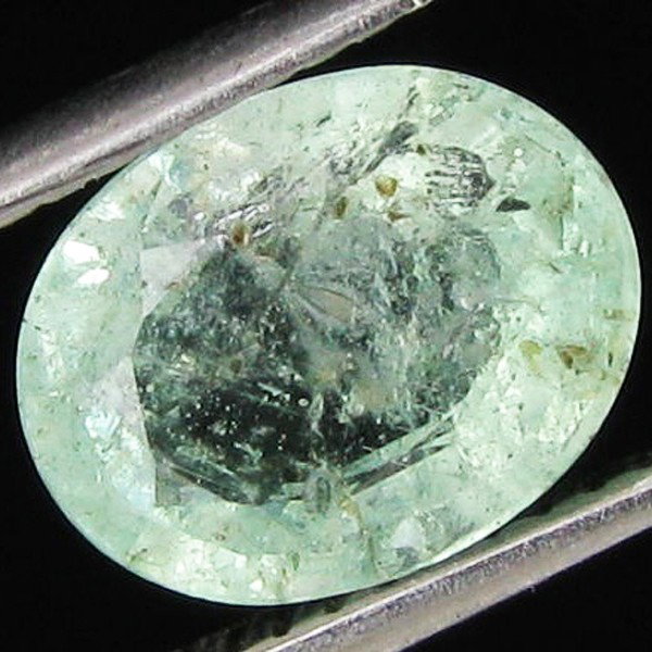 1.55ct Natural Untreated Colombian Emerald: Excellent piece; well cut and colored; NO treatment