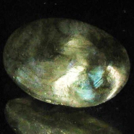 10.29ct RARE Translucent Labradorite Cabochon: Excellent Piece; well colored and cut; with treatment