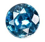 0.41ct Diamond Cut Light Blue Color Zircon: Excellent hi grade piece; well colored and cut; with treatment
