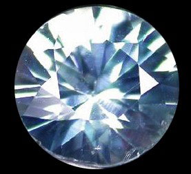 .8ct Dazzling Sea Foam Blue Zircon VS: VERY RARE Cambodian Zircon top grade; RARE COLOR