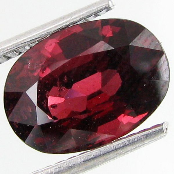 3.95ct Red Lustrous Natural Spinel Mogok: Excellent piece; well cut and colored; with treatment