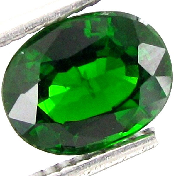 1.91ct Natural Russian Chrome Diopside: Excellent piece; well cut and colored; with treatment
