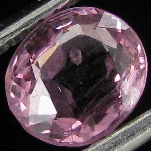 0.96ct Violet Tanzania Spinel Oval: Excellent piece; well cut & colored; with treatment