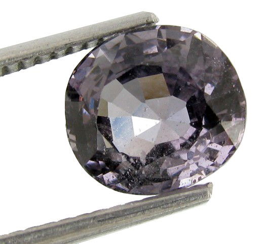 3.05ct Purple Pink Burmese Spinel Oval Gem: Excellent piece; well cut & colored; with treatment