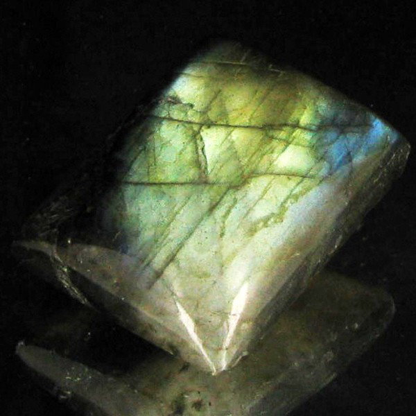 34.05ct RARE Translucent Labradorite Cabochon E: Excellent Piece; well colored and cut; with treatment
