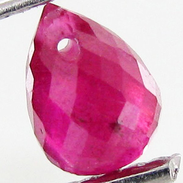 0.7ct Red Ruby Briolette