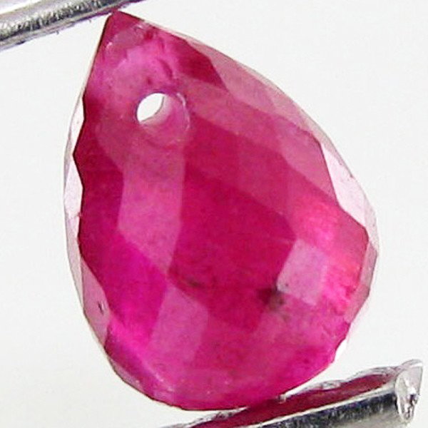 0.8ct Red Ruby Briolette
