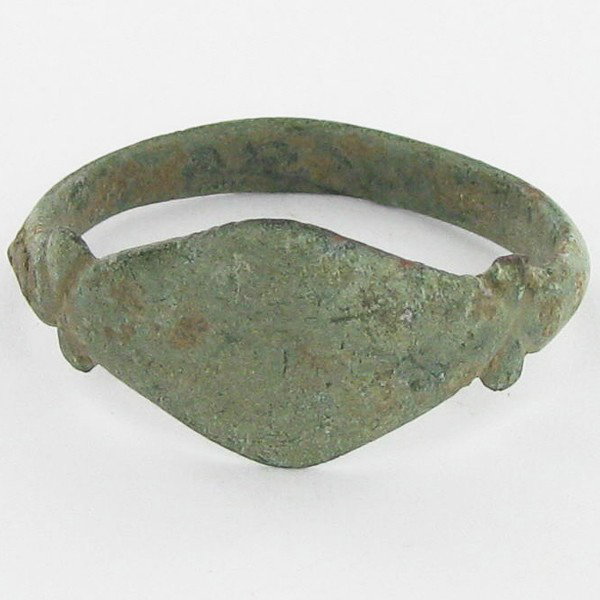Ancient Roman Bronze Ring 1800+ y/o EST: $150 - $3: Excellent bronze piece RARE intact