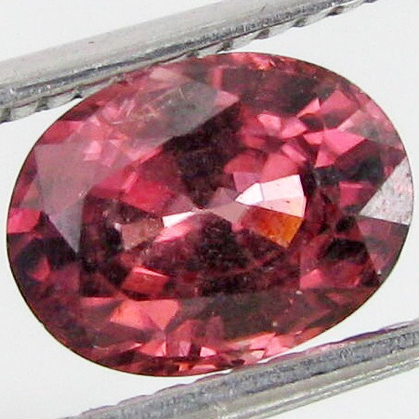 2.49ct Best Rich Pink Zircon Tanzania: Excellent specimen; well cut and colored; with customary treatment unless noted otherwise