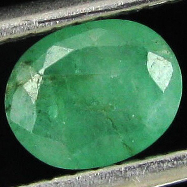 0.47ct Green Colombian Emerald Oval: Excellent specimen; well cut and colored; with customary treatment unless noted otherwise