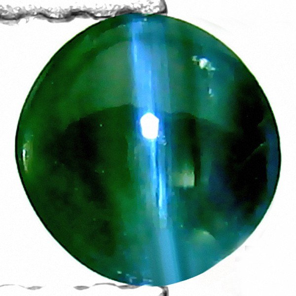 .63ct Rare Alexandrite Cats Eye Top Pattern: Excellent specimen; well cut and colored; with customary treatment unless noted otherwise