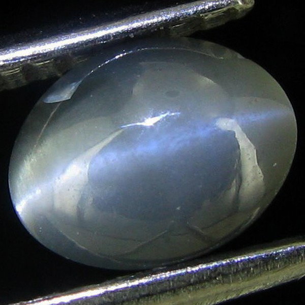 .44ct Rare Alexandrite Cats Eye Top Pattern: Excellent specimen; well cut and colored; with customary treatment unless noted otherwise