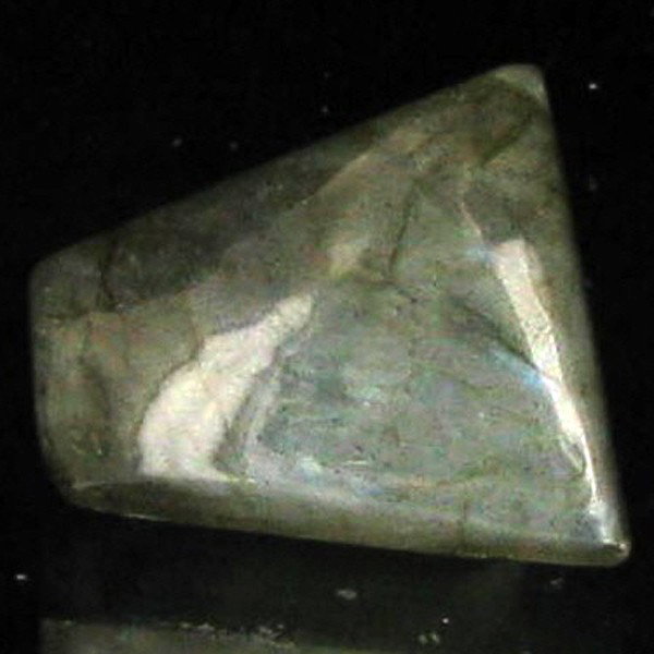 10ct RARE Translucent Labradorite Cabochon: Excellent Piece; well colored and cut; with treatment