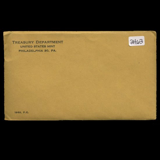 1963 RARE Unopened Envelope Proof Set