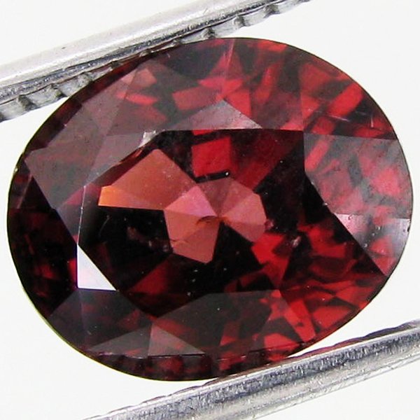 5.02ct Natural Red Zircon: Excellent piece; well cut & colored; with treatment
