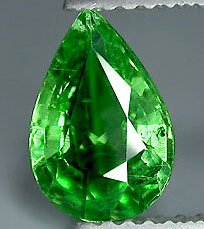 1.35ct Hot Mint Green Tsavorite Garnet VVS: VERY RARE tsavorite; well colored and very clear