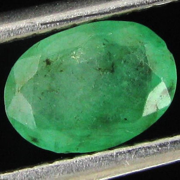 0.35ct Green Colombian Emerald Oval: Excellent specimen; well cut and colored; with customary treatment unless noted otherwise