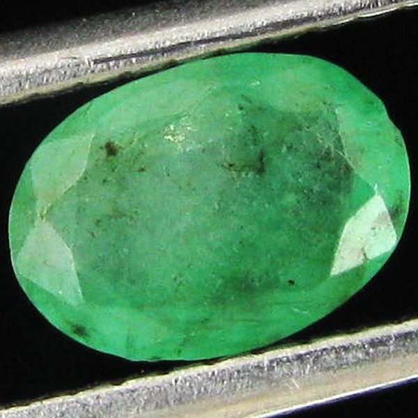 0.27ct Green Colombian Emerald Oval: Excellent specimen; well cut and colored; with customary treatment unless noted otherwise