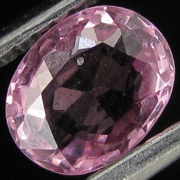 0.77ct Violet Tanzania Spinel Oval: Excellent piece; well cut & colored; with treatment