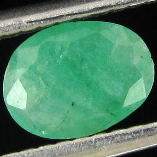 0.22ct Green Colombian Emerald Oval: Excellent specimen; well cut and colored; with customary treatment unless noted otherwise