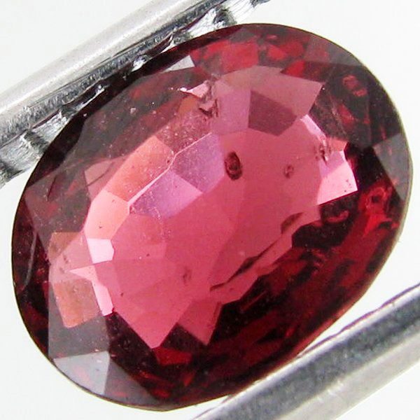 1.35ct Blood Red Spinel Oval: Excellent piece; well cut & colored; with treatment