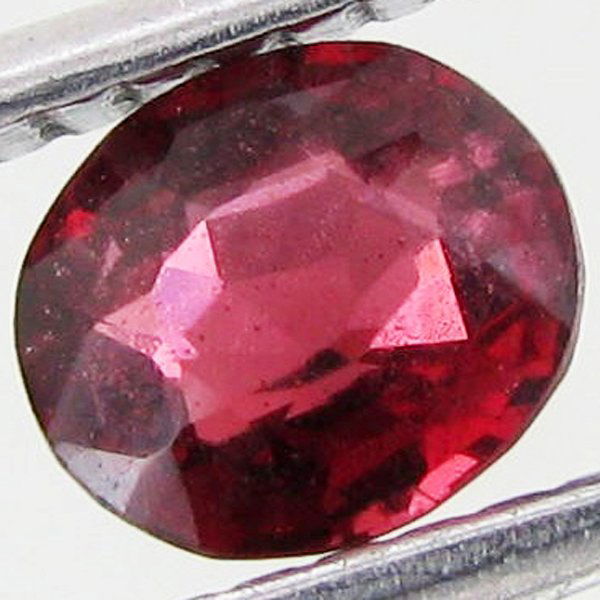 0.5ct Natural Red Spinel: Excellent piece; well cut & colored; with treatment