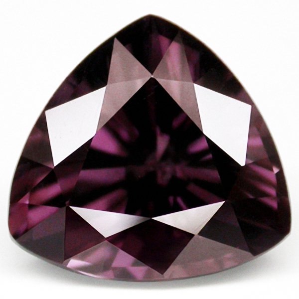 4.10ct Natural Deep Grape Purple Spinel: Excellent piece; well cut and colored; with treatment