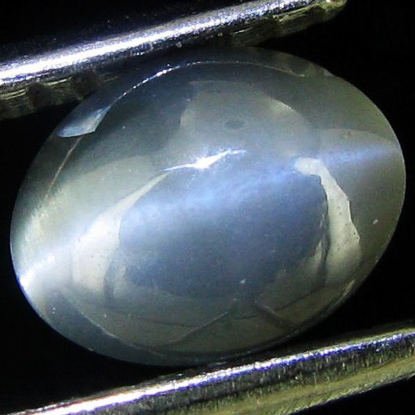 .45ct Rare Alexandrite Cats Eye Top Pattern: Excellent specimen; well cut and colored; with customary treatment unless noted otherwise