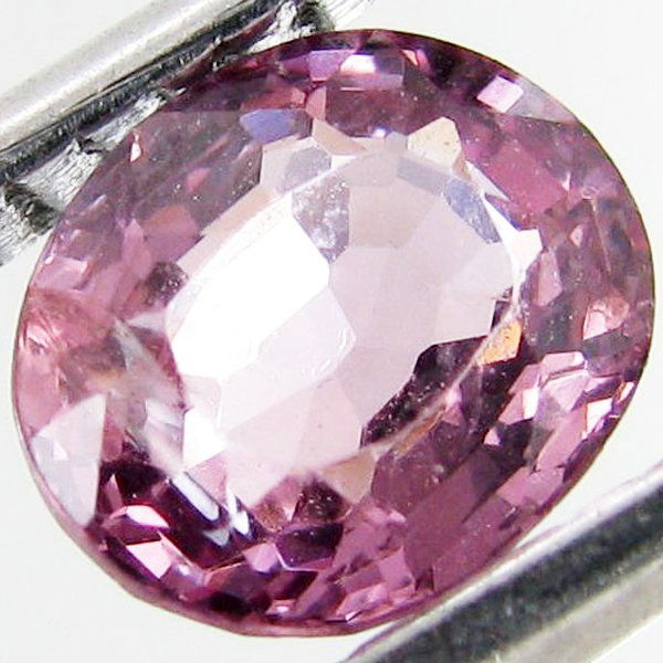 0.85ct Violet Tanzania Spinel Oval: Excellent piece; well cut & colored; with treatment