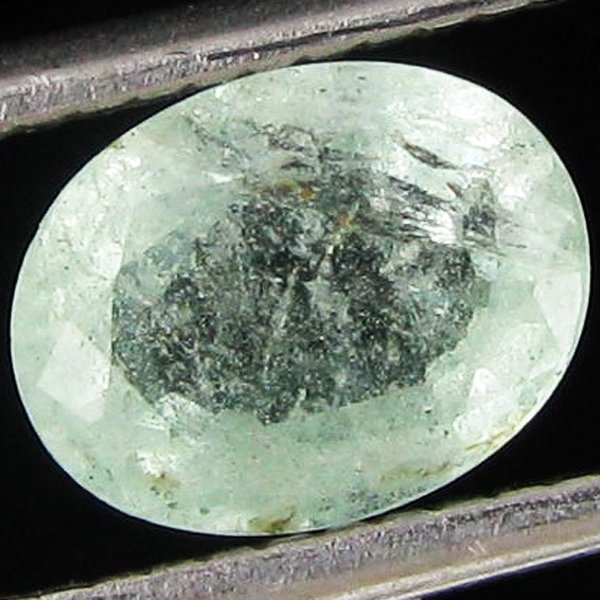 1.26ct Colombian Emerald: Excellent specimen; well cut and colored; with customary treatment unless noted otherwise