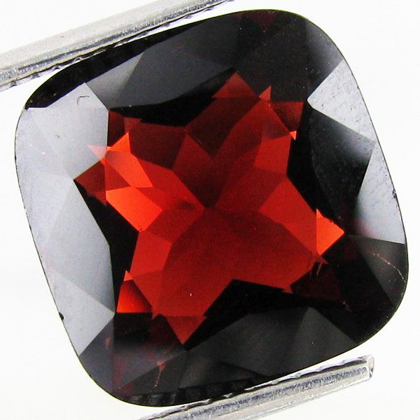 7.03ct Huge Rare Deep Orange Red Spinel: Excellent specimen; well cut and colored; with customary treatment unless noted otherwise