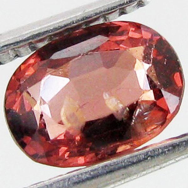 1.35ct Oval Unheated Top Orange Spinel: Excellent specimen; well cut and colored; with customary treatment unless noted otherwise