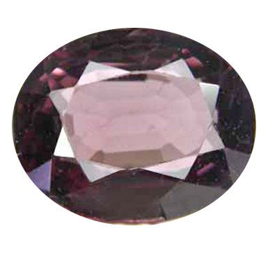 1.90ct Natural Oval Afghanistan Purple Spinel: Excellent piece; well cut & colored; with treatment