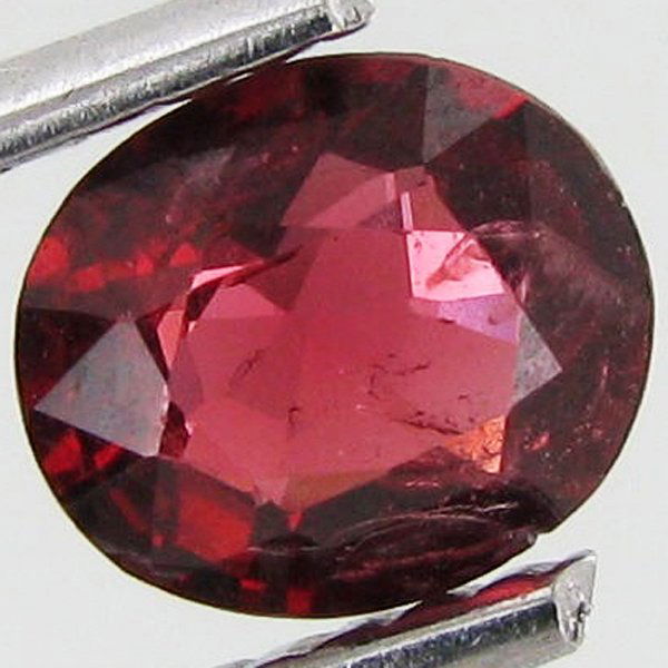 0.65ct Natural Intense Red Spinel Oval: Excellent Piece; well colored and cut; NO treatment