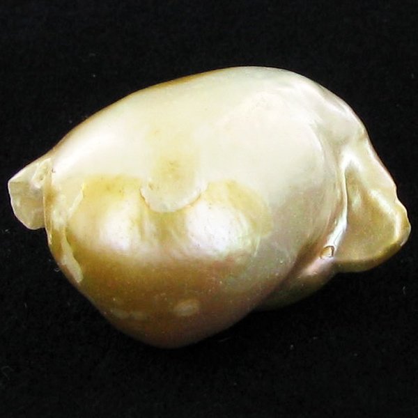 34.60ct Tahitian Baroque Pearl: Baroque shaped; drilled and ready for one-of-a-kind pendant