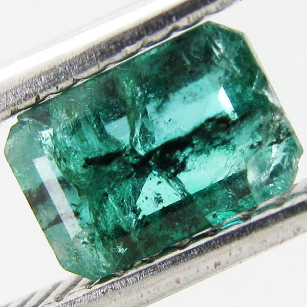 0.48ct Colombian Emerald Octagon: Excellent piece; well cut & colored; with treatment