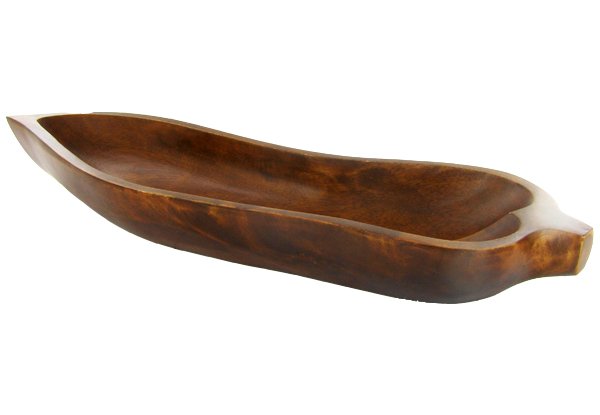 Mango Wood Tray: Excellent handcrafted piece; 17in