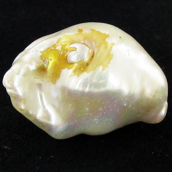 43ct Tahitian Baroque Pearl: Baroque shaped; drilled and ready for one-of-a-kind pendant