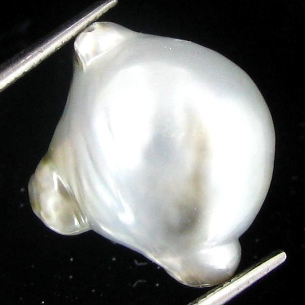 19.65ct Tahitian Baroque Pearl: Baroque shaped; drilled and ready for one-of-a-kind pendant