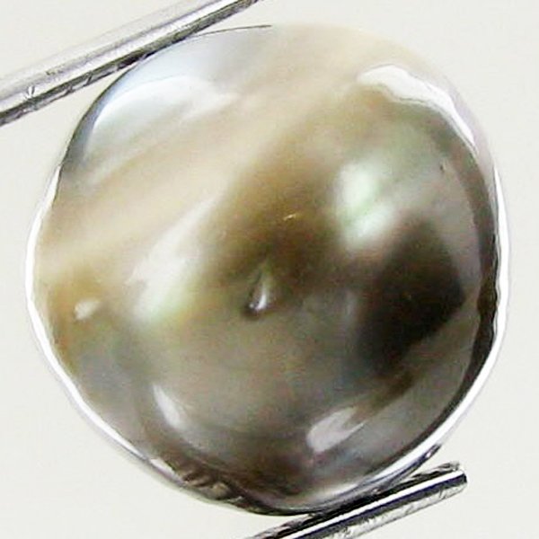 17.31ct Tahitian Baroque Pearl: Baroque shaped; drilled and ready for one-of-a-kind pendant