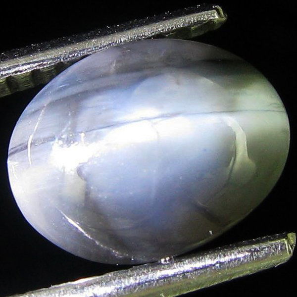 2.87ct Scarce Alexandrite Cats Eye Top Pattern: Excellent specimen; well cut and colored; with customary treatment unless noted otherwise