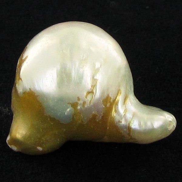 25.55ct Tahitian Baroque Pearl: Baroque shaped; drilled and ready for one-of-a-kind pendant